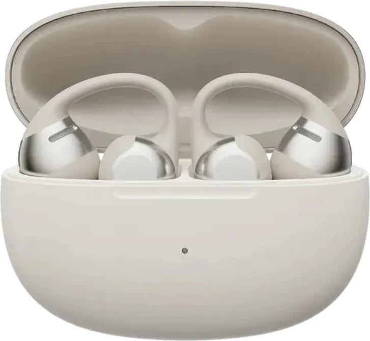 Kufje sportive Shokz OpenDots One E310GY wireless Bluetooth, dizajn i hapur për vesh, gri