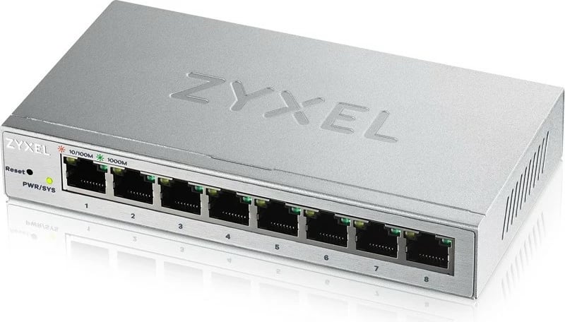 Switch Zyxel GS1200-8, Managed, Gigabit Ethernet (10/100/1000), Full duplex