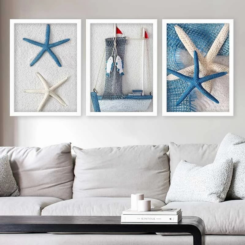 Pikturë dekorative me kornizë (3 copë), Wallity, 3BC_35445214_3545