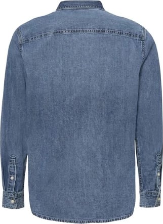 Këmishë Calvin Klein Jeans për meshkuj, blu