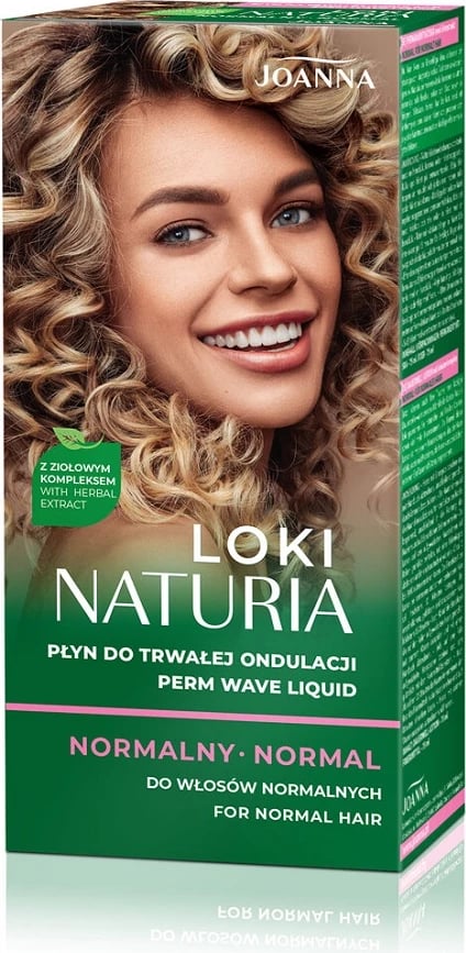 Solucion për ondulim të përhershëm për femra Joanna Naturia Loki 2x75ml