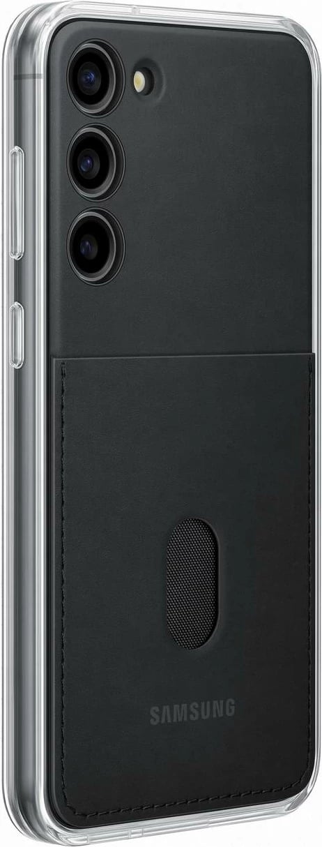 Mbështjellës Samsung Frame Cover për Samsung Galaxy S23+, EF-MS916CBEGWW, me xhep për kartelë, i zi