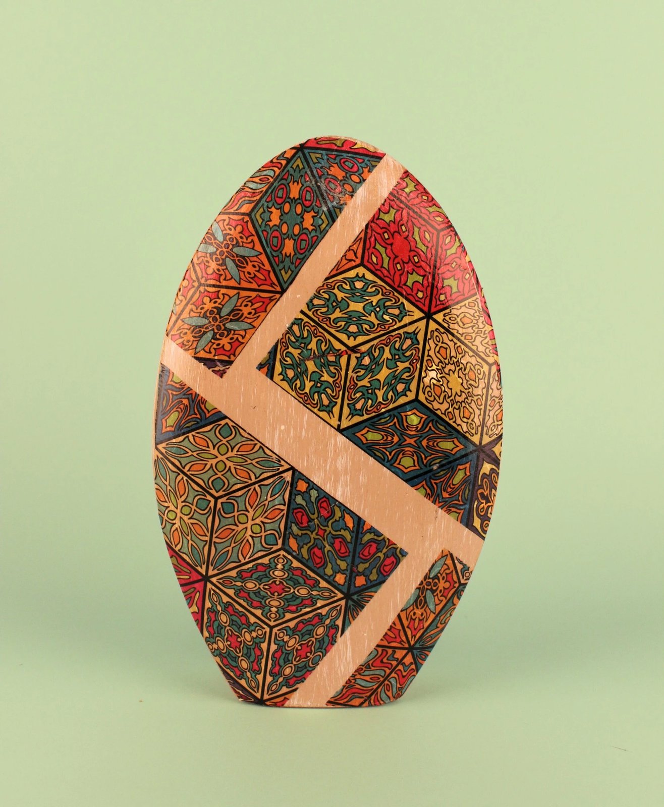 Objekt dekorativ prej qeramike, shumëngjyrësh, Evila Originals, YL617