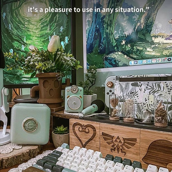 Mikrofon & Altoparalant DIVOOM Fairy-ok (Mint)