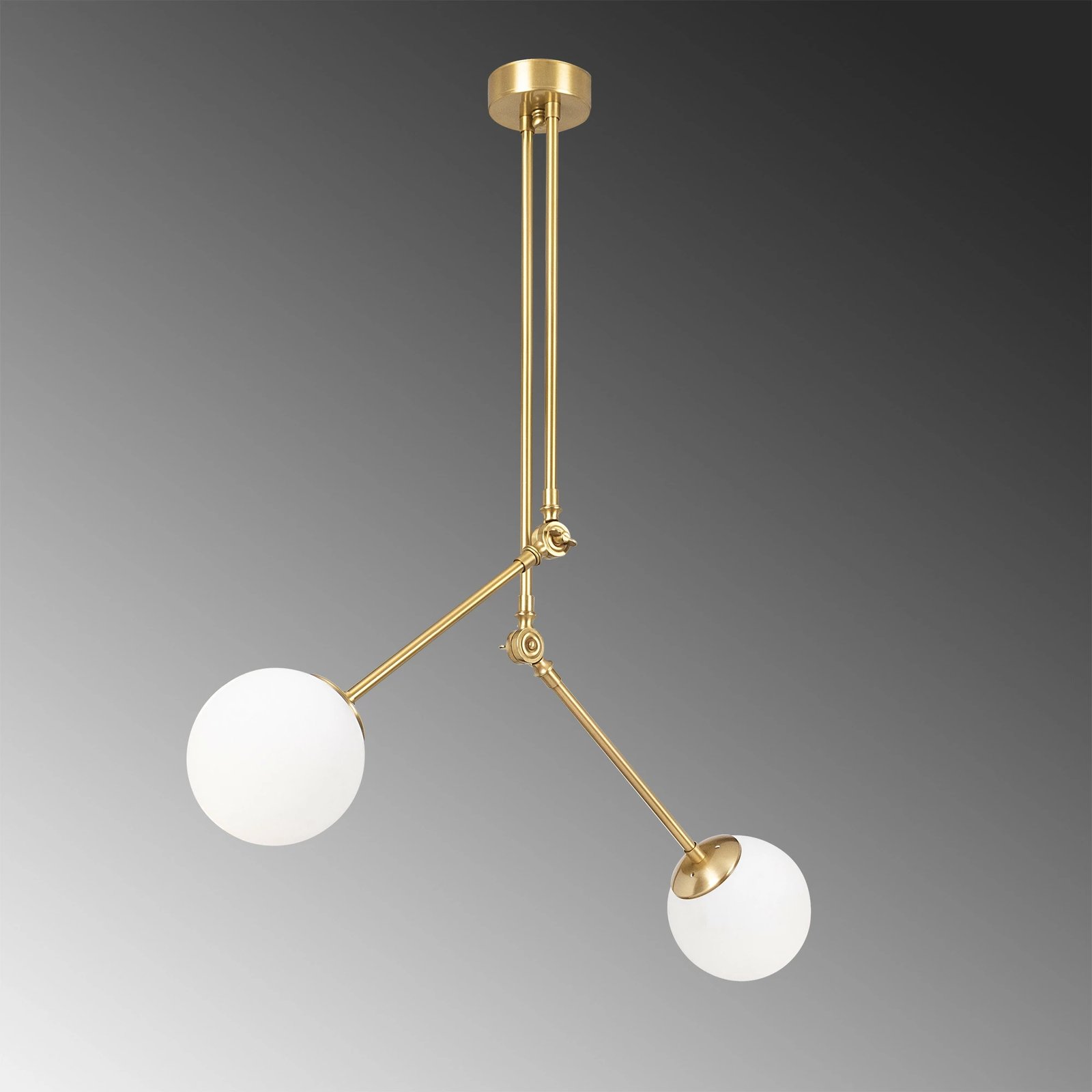 Llambadar Opviq, Cambaz - 3452, ngjyrë ari dhe e bardhë