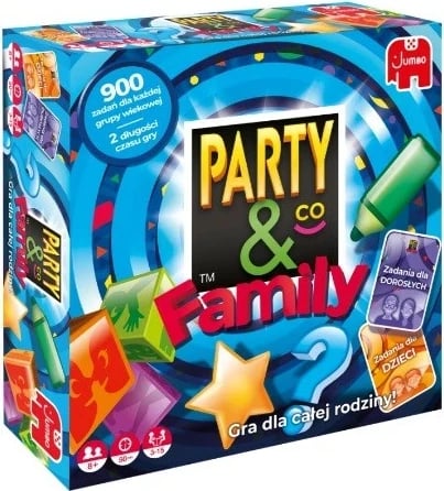 Lojë tavoline Party & Co Family, për familje, shumëngjyrëshe