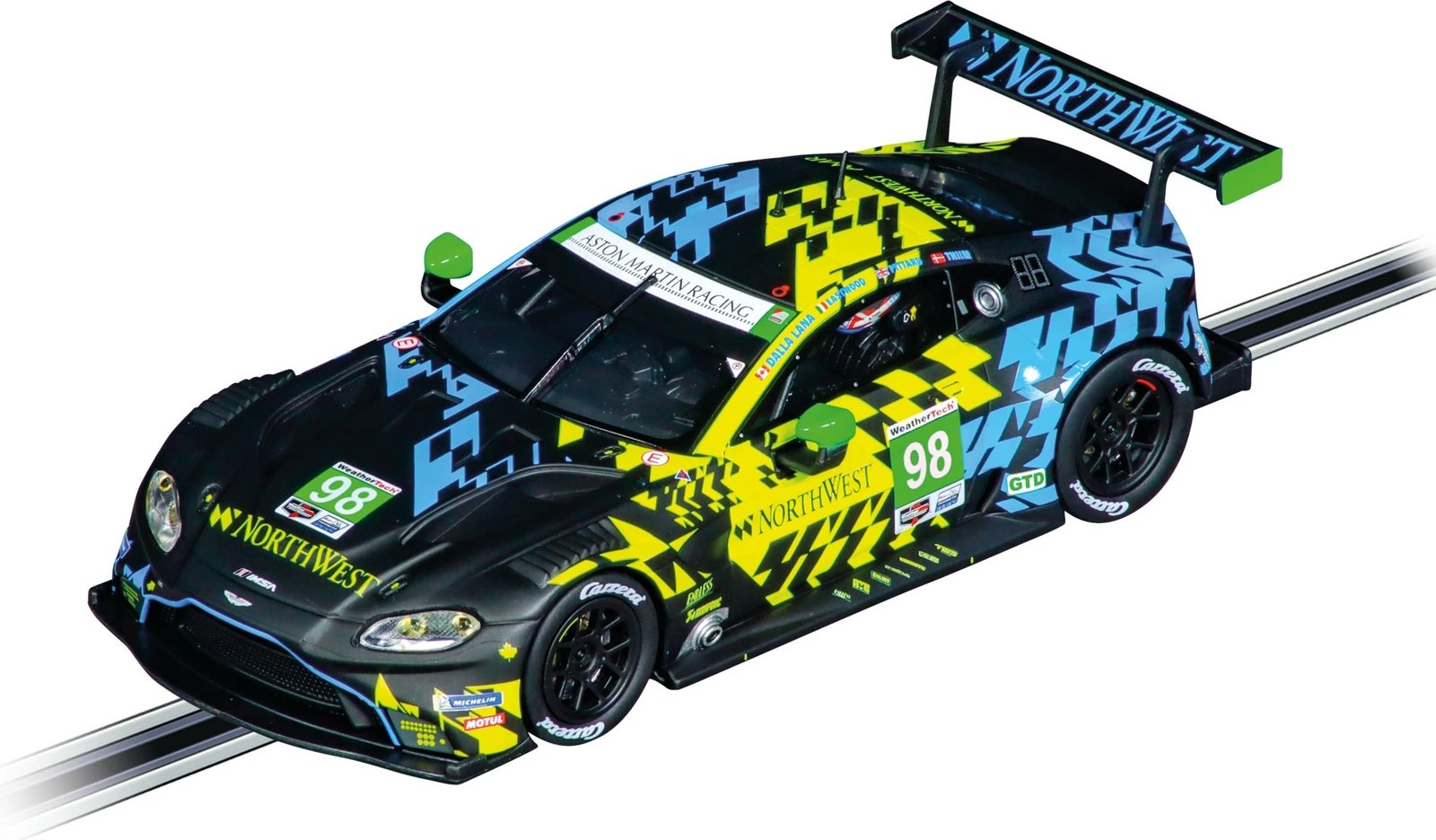 Makine lodër Carrera Aston Martin Vantage GT3 Digital 132, Northwest No.98, shumëngjyrëshe