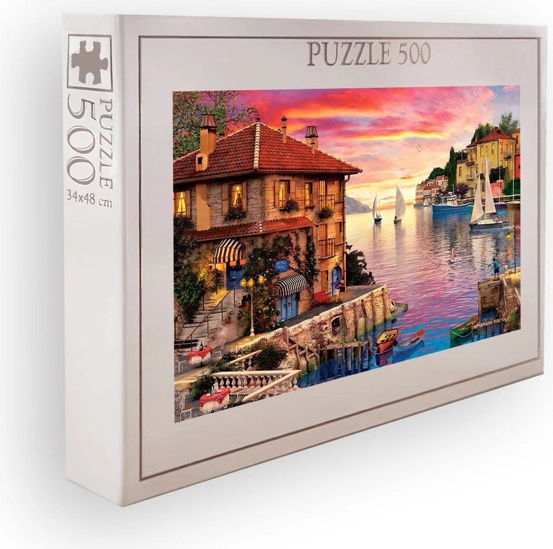 Puzzle 500 copë, Evila Originals, shumëngjyrësh, PZL_052_500