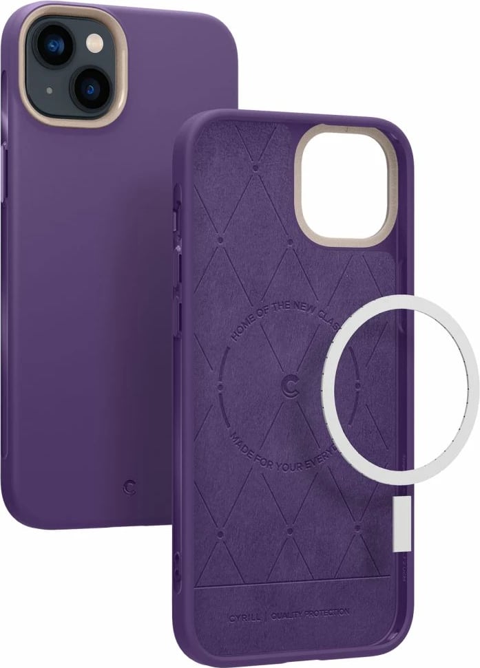 Mbështjellës Spigen Cyrill Ultra Color Mag për iPhone 14 Plus, MagSafe, Violet
