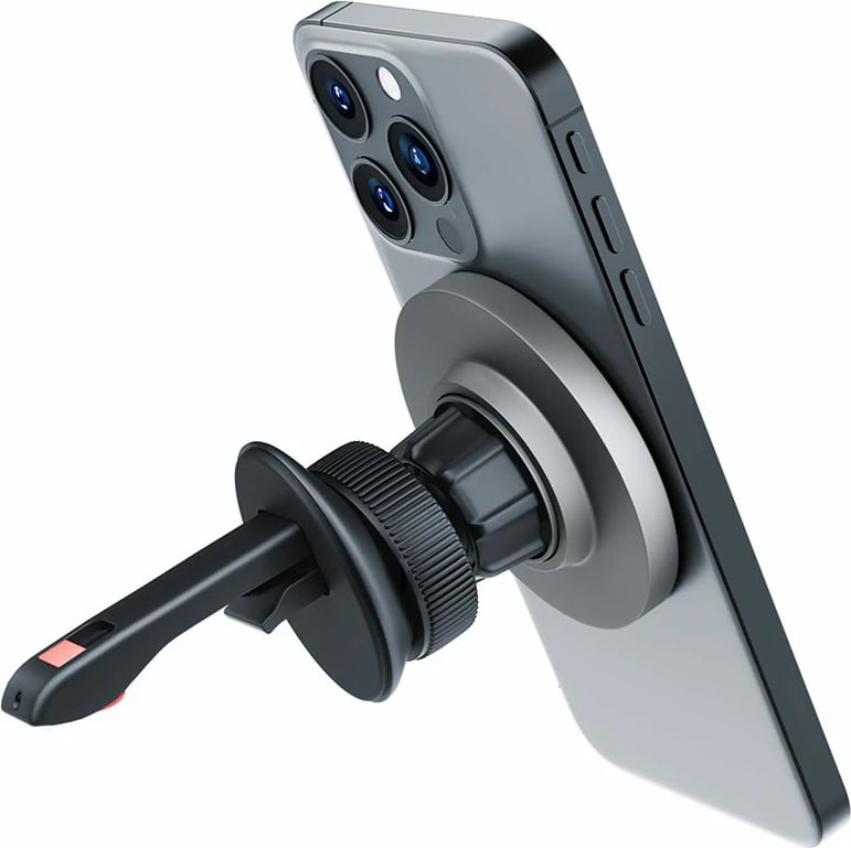 Mbajtës magnetik për celular 3mk MagHolder, për grilë të ajrit, i zi