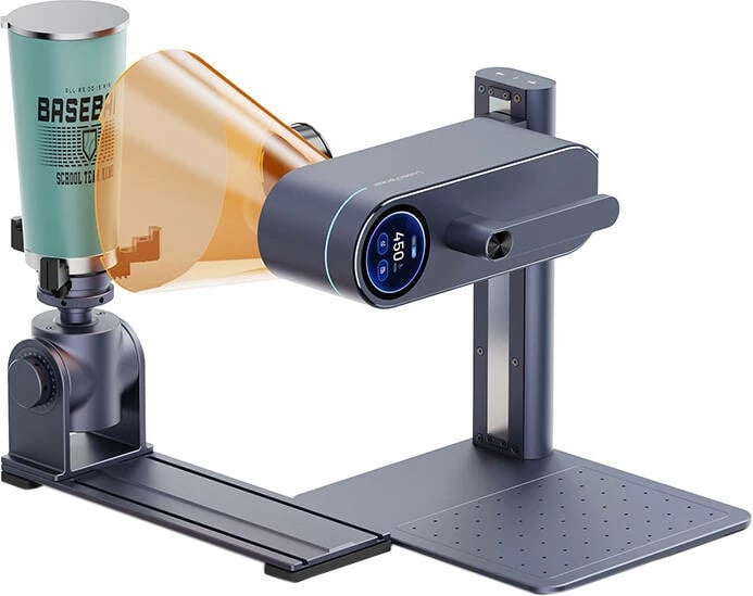 Pajisje gravimi me lazer LaserPecker LP4 Deluxe, 12W, dy lazerë, hapësirë pune 160x300mm, Bluetooth