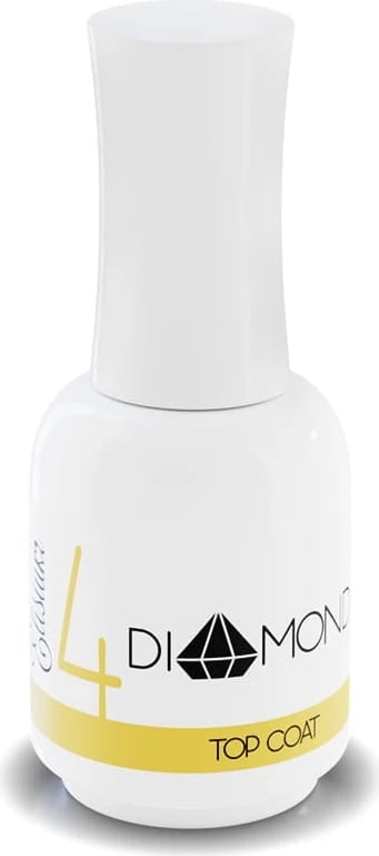 Top Coat për thonj Elisium Diamond Liquid Gloss për Titanium Manicure 4, 15ml