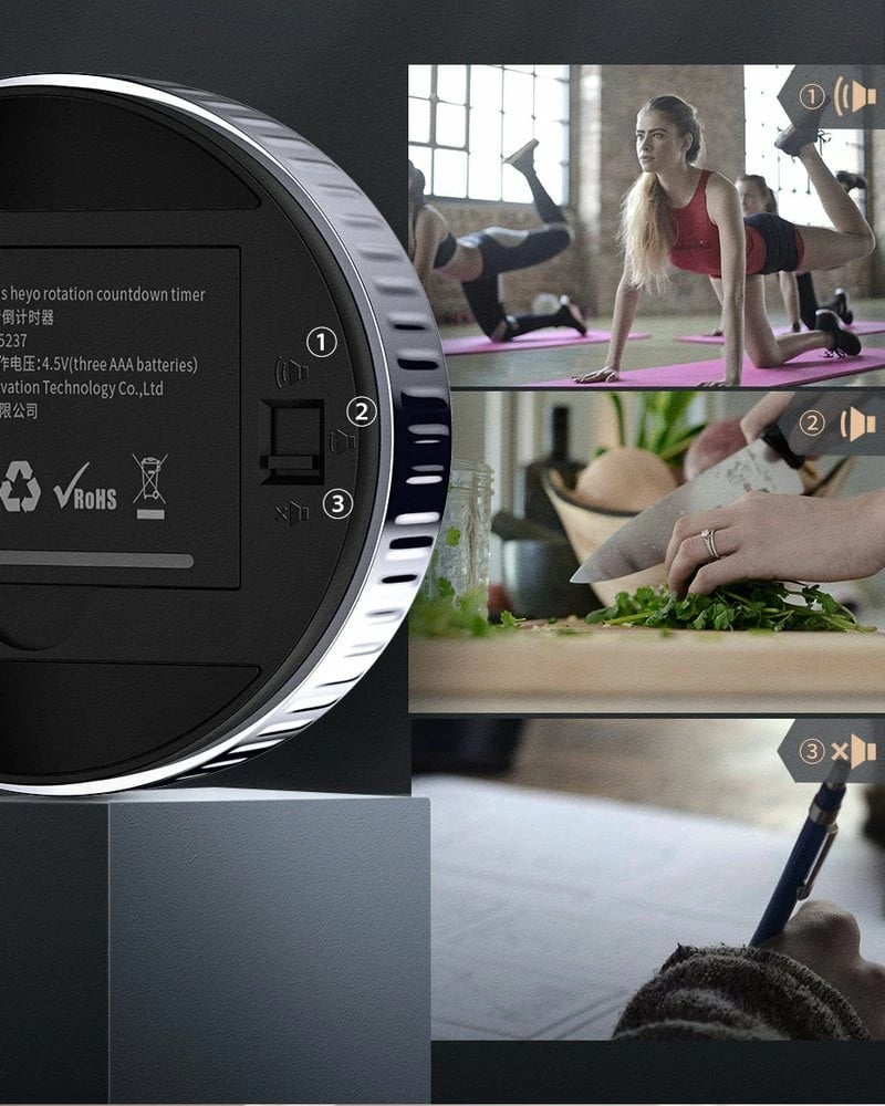 Timer elektronik Baseus Heyo ACDJS-01, me ekran digjital, i zi Timer elektronik Baseus Heyo ACDJS-01, me ekran digjital, i zi