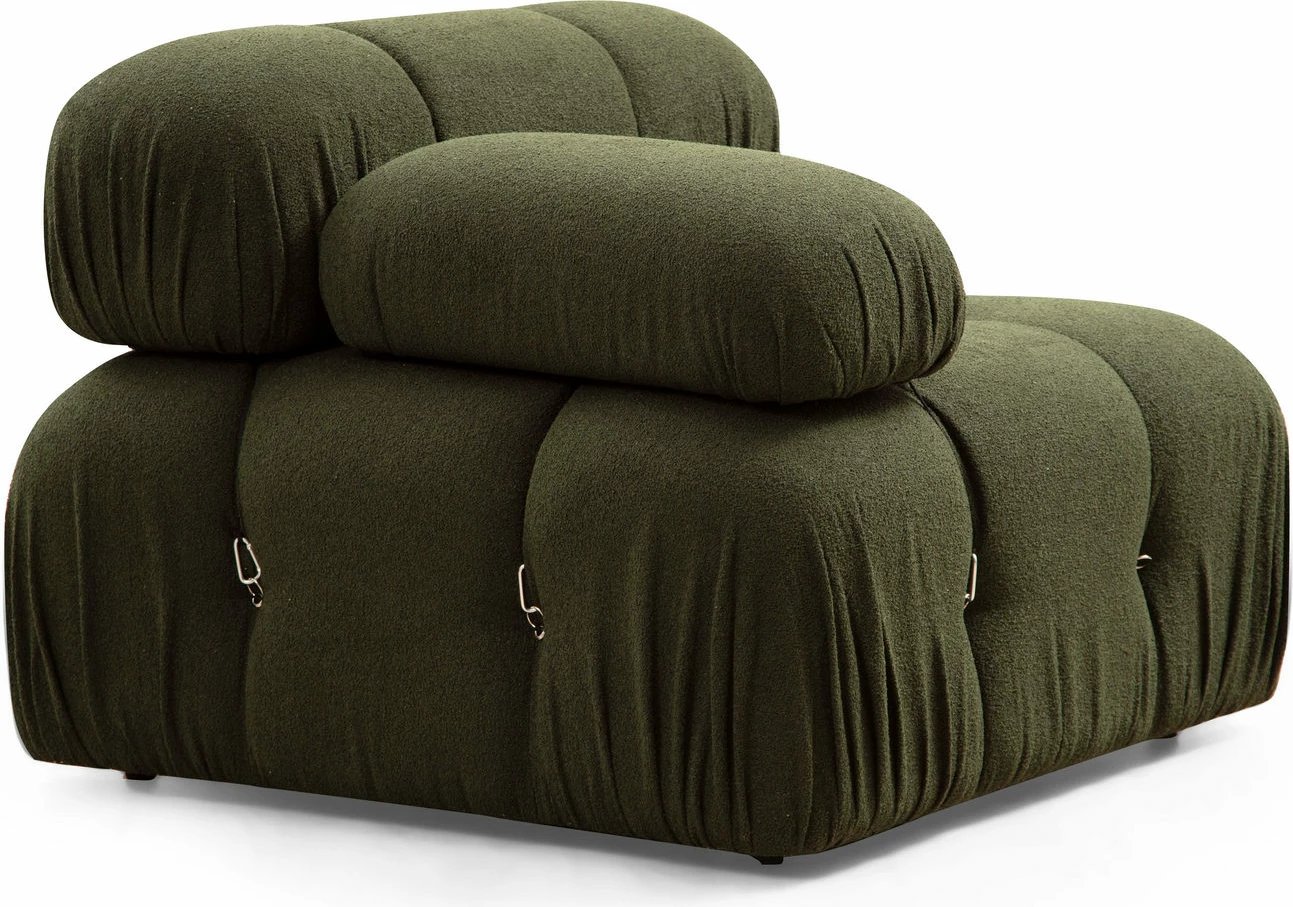 Këndare Atelier del Sofa, Bubble, e gjelbër, L1-O1-1R-PUF