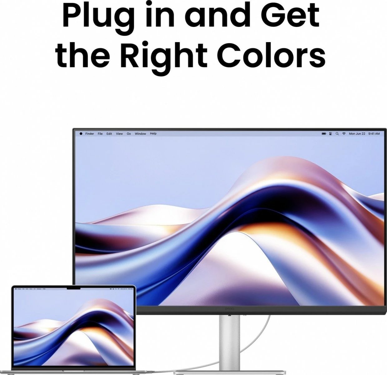 Monitor Benq MA320U, 31.5 inç, 4K UHD, IPS, 60Hz, i zi/argjendtë