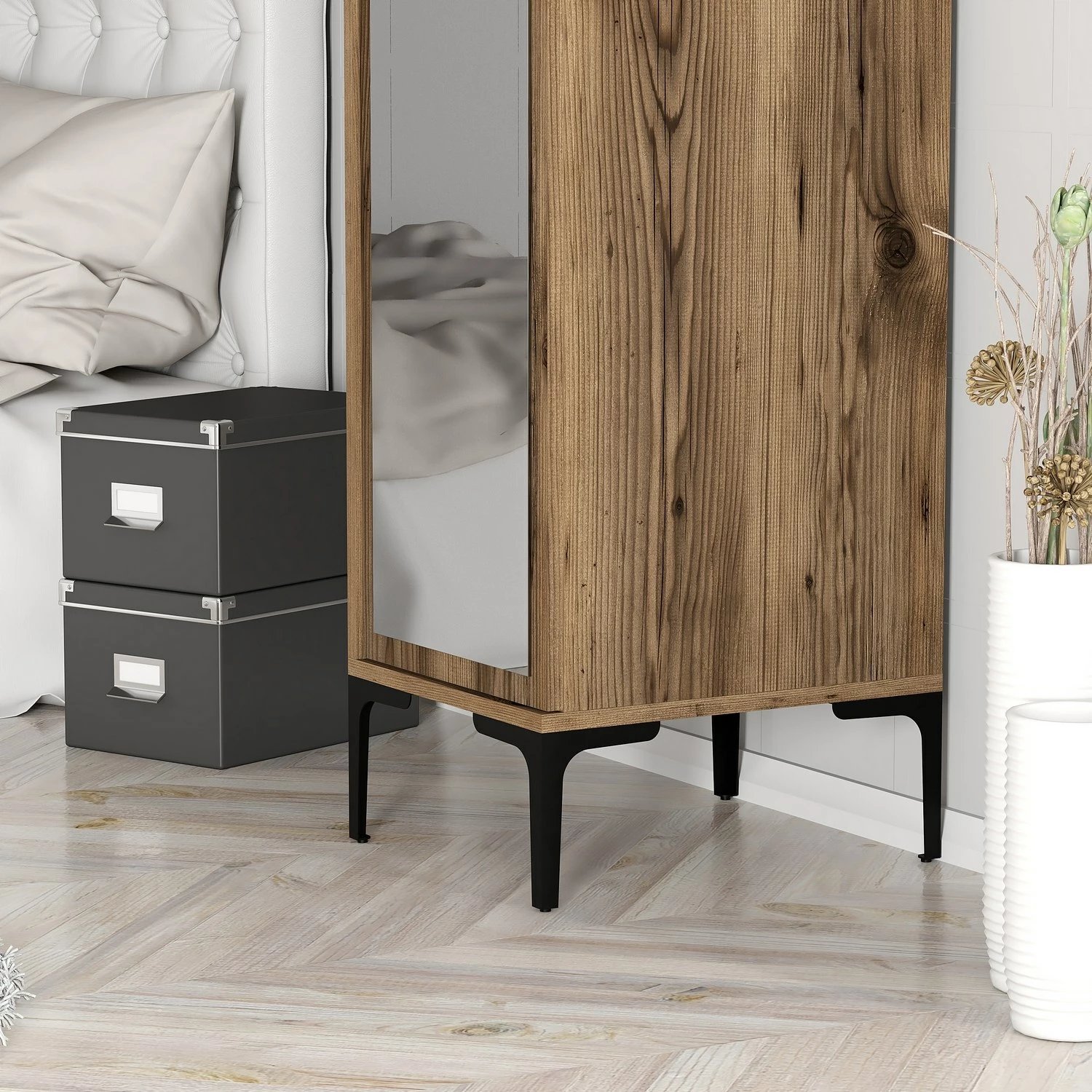 Dollap Hanah Home, Kumsal R, ngjyrë arre