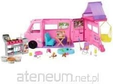Kamper lodër për kukulla Mattel 20792372000, rozë, set aksesorësh