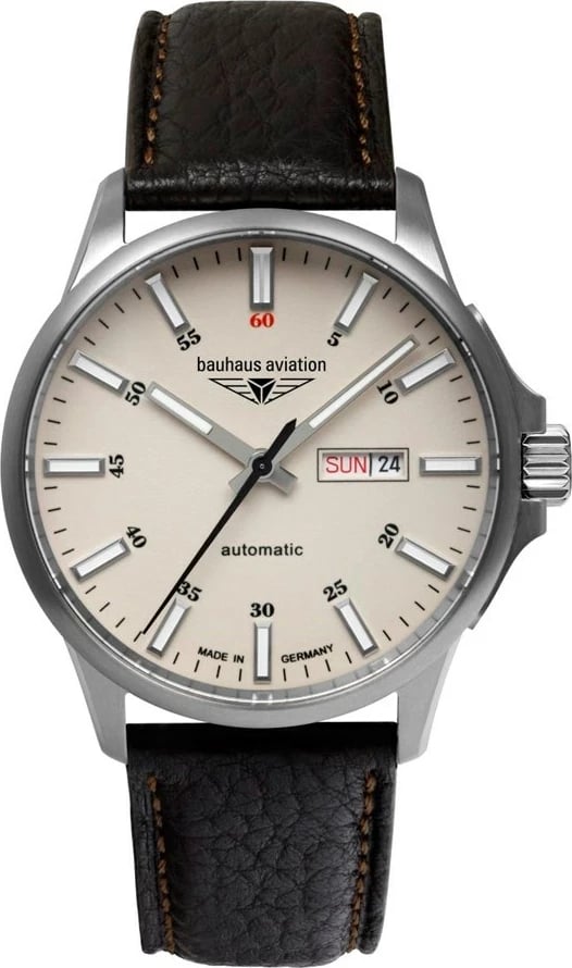 Orë automatike Bauhaus Aviation 2866-5, Lëkurë