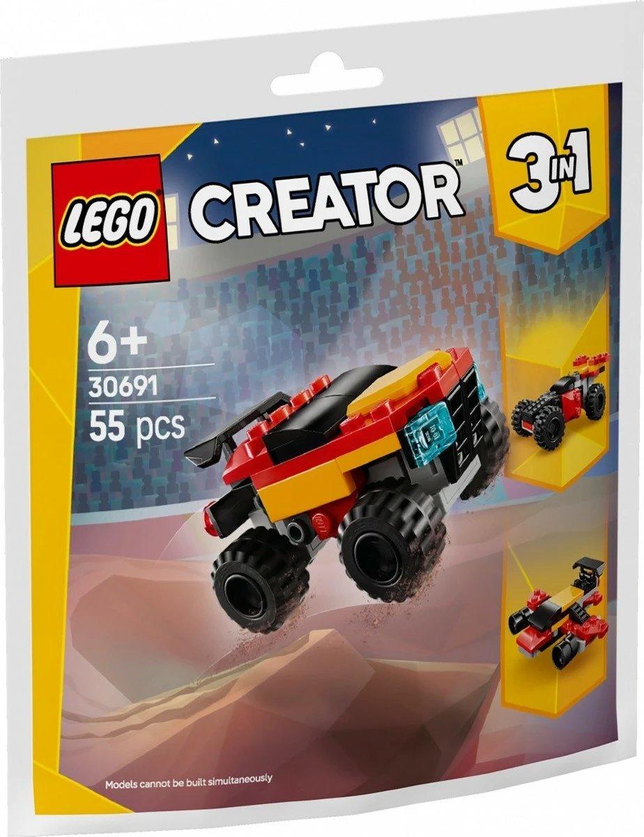 Set polybag LEGO MIX 52 copë, ekspozues dyshemeje Set polybag LEGO MIX 52 copë, ekspozues dyshemeje