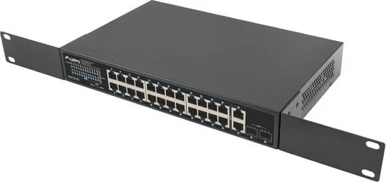 Switch Lanberg RSGE-24P-2GE-2S-360, 19''
