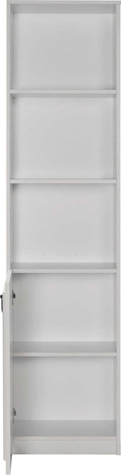 Raft librash Hanah Home, Ktp-1310-Bb-1, ngjyrë e bardhë, 45x185x24 cm