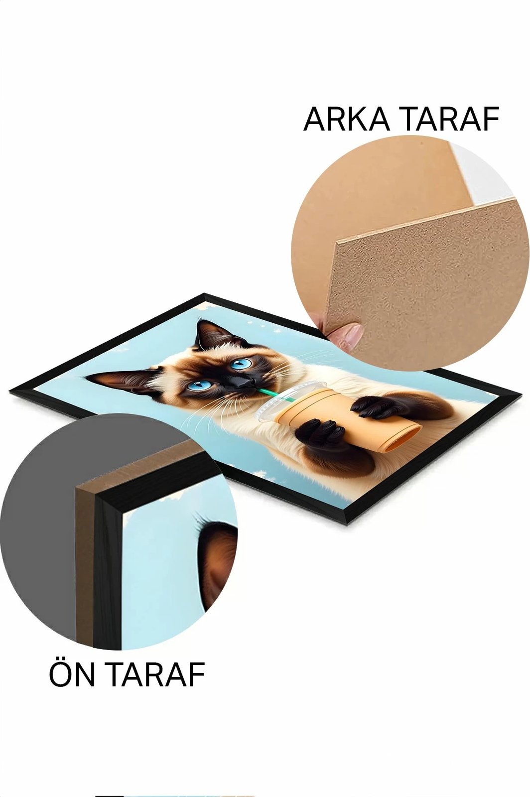 Pikturë dekorative, Wallity, Arthynmodel3348-30, shumëngjyrëshe, 33x48cm