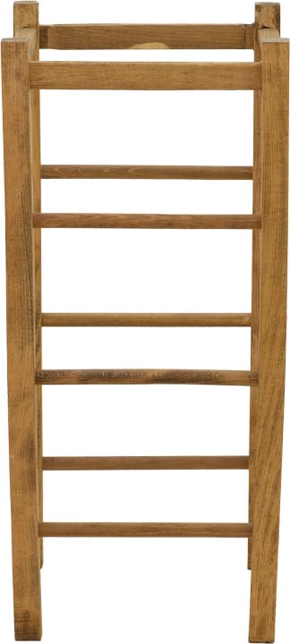 Karrige për bar pa mbështetëse Bodier dru arre 35x35x78cm