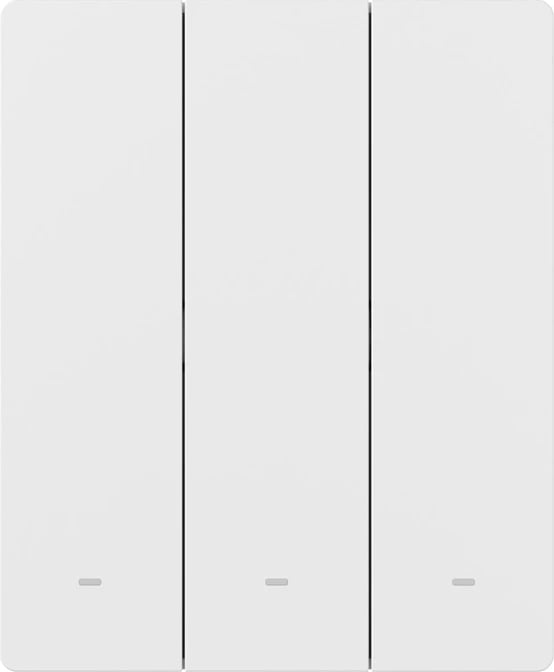 Switch smart Sonoff ZBM5-3C-80W, 3 kanale, Zigbee, i bardhë
