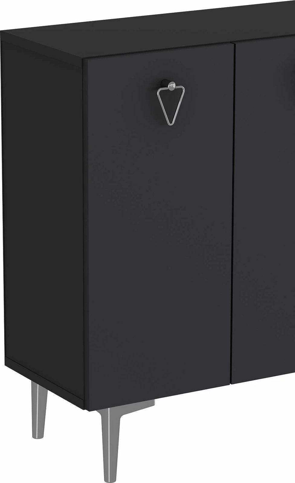 Konsol Skye Decor, Leyla, anthracite dhe argjend