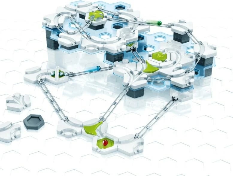 Set ndërtimi Ravensburger Gravitrax Starter Set, mbi 100 pjesë, për fëmijë dhe të rritur