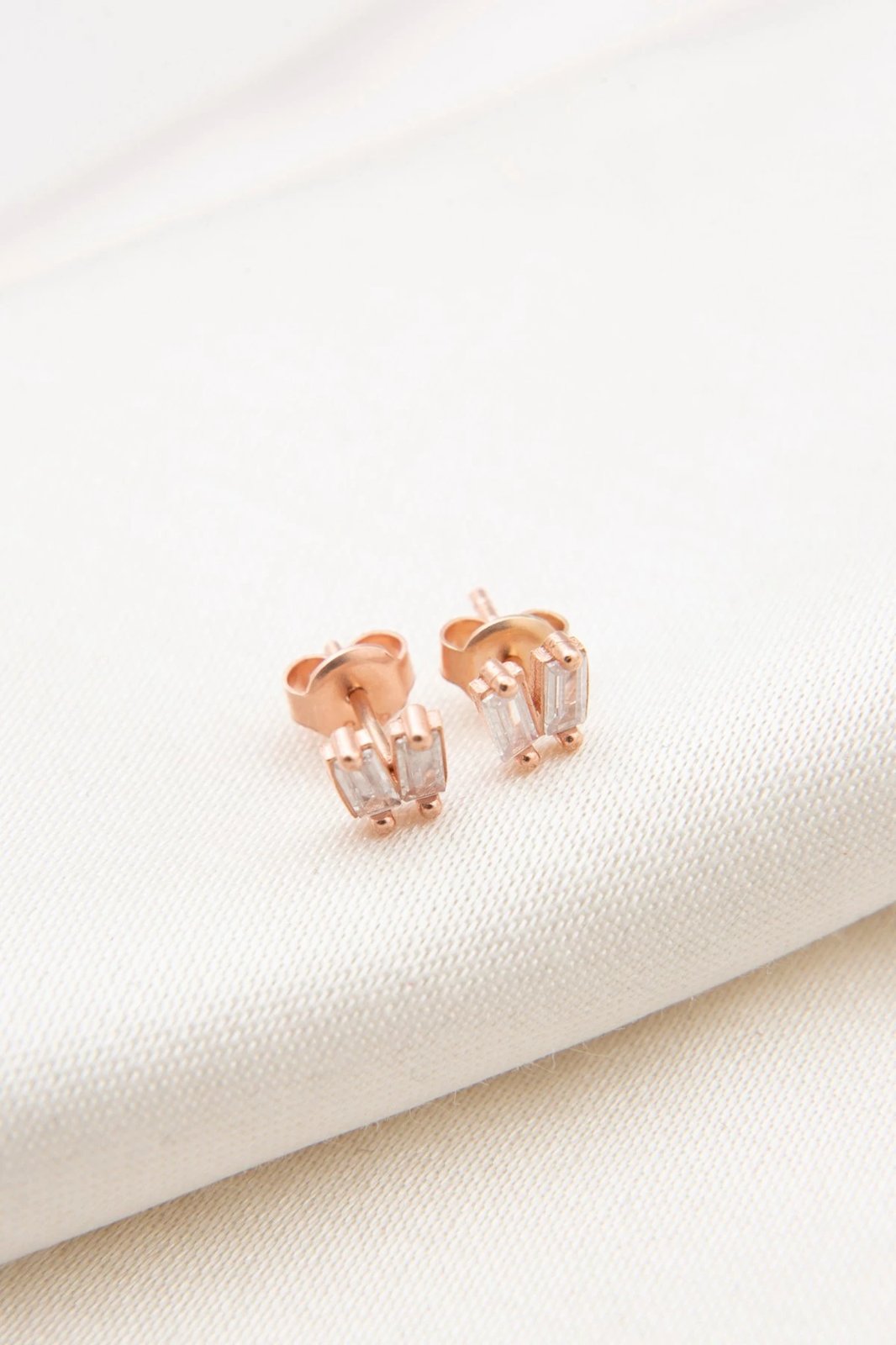 Vathë argjendi Elika, ngjyrë rozë ari, FA182897R