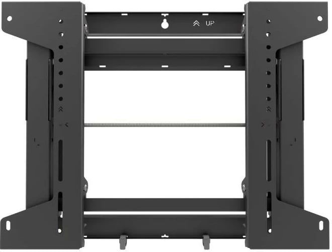 Mbajtës muri për video wall Edbak VWPOPS55-L, për monitor 42-55 inç, VESA 100x100-600x400, i zi