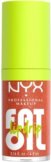Vaj për buzë NYX Professional MakeUp Fat Oil Lip Oil Follow Back për femra, 4.8ml