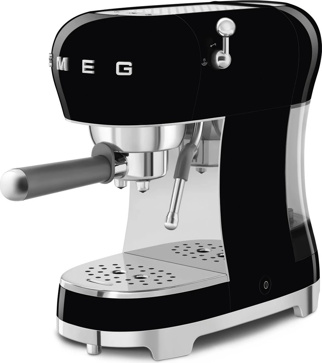 Ekspres SMEG ECF02BLEU, manual, 2 filxhanë, 1350W, e zezë