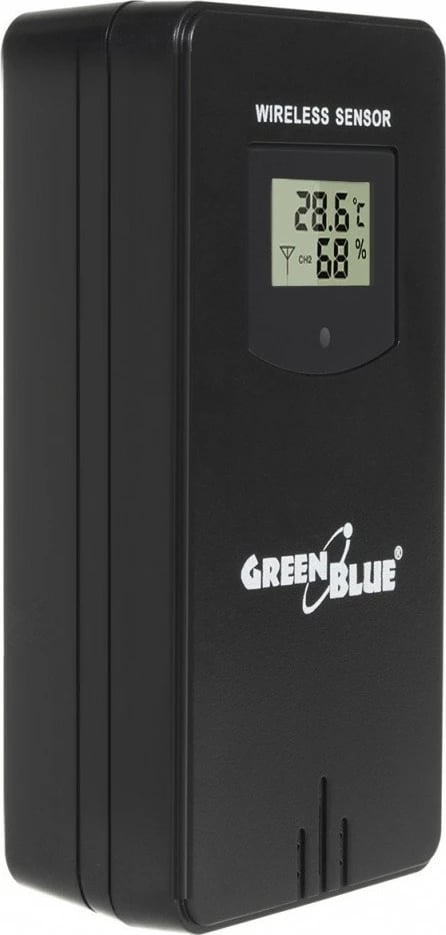 Sensor i jashtëm GreenBlue GB532 për stacion moti, i zi