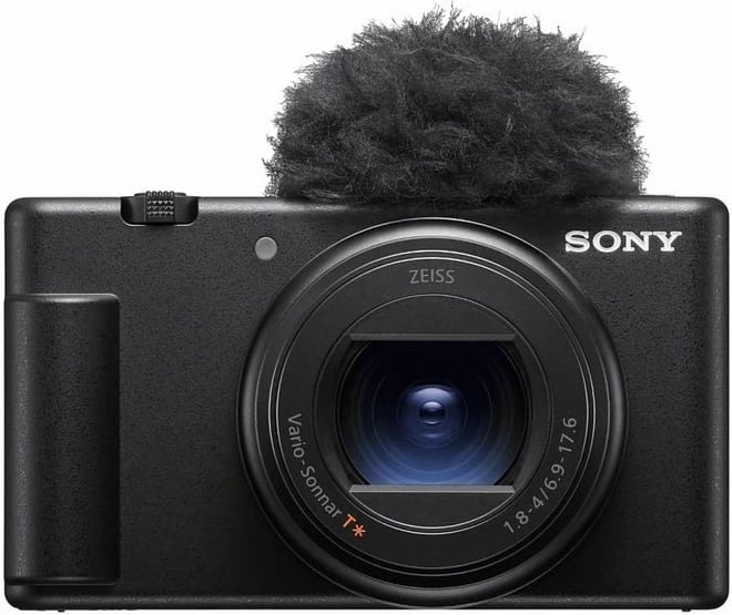 Kamera Sony Cyber-Shot ZV-1 II për Vlog, e Zezë