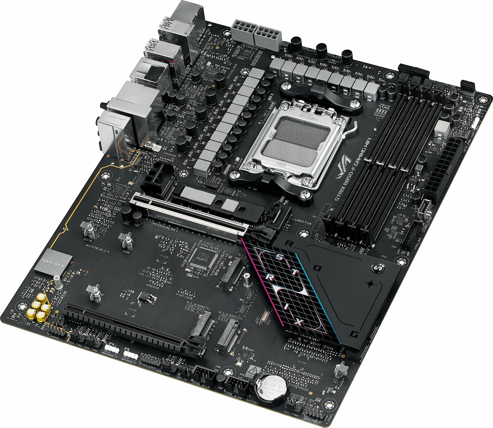 Pllakë amë ASUS ROG STRIX B850-F Gaming WIFI, AM5 Pllakë amë ASUS ROG STRIX B850-F Gaming WIFI, AM5