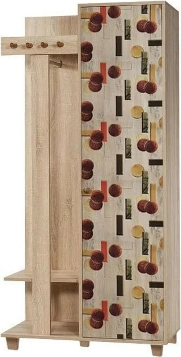 Stendë korridori Skye Decor, ngjyrë lisi Sonoma, Garmanto 90 - 521