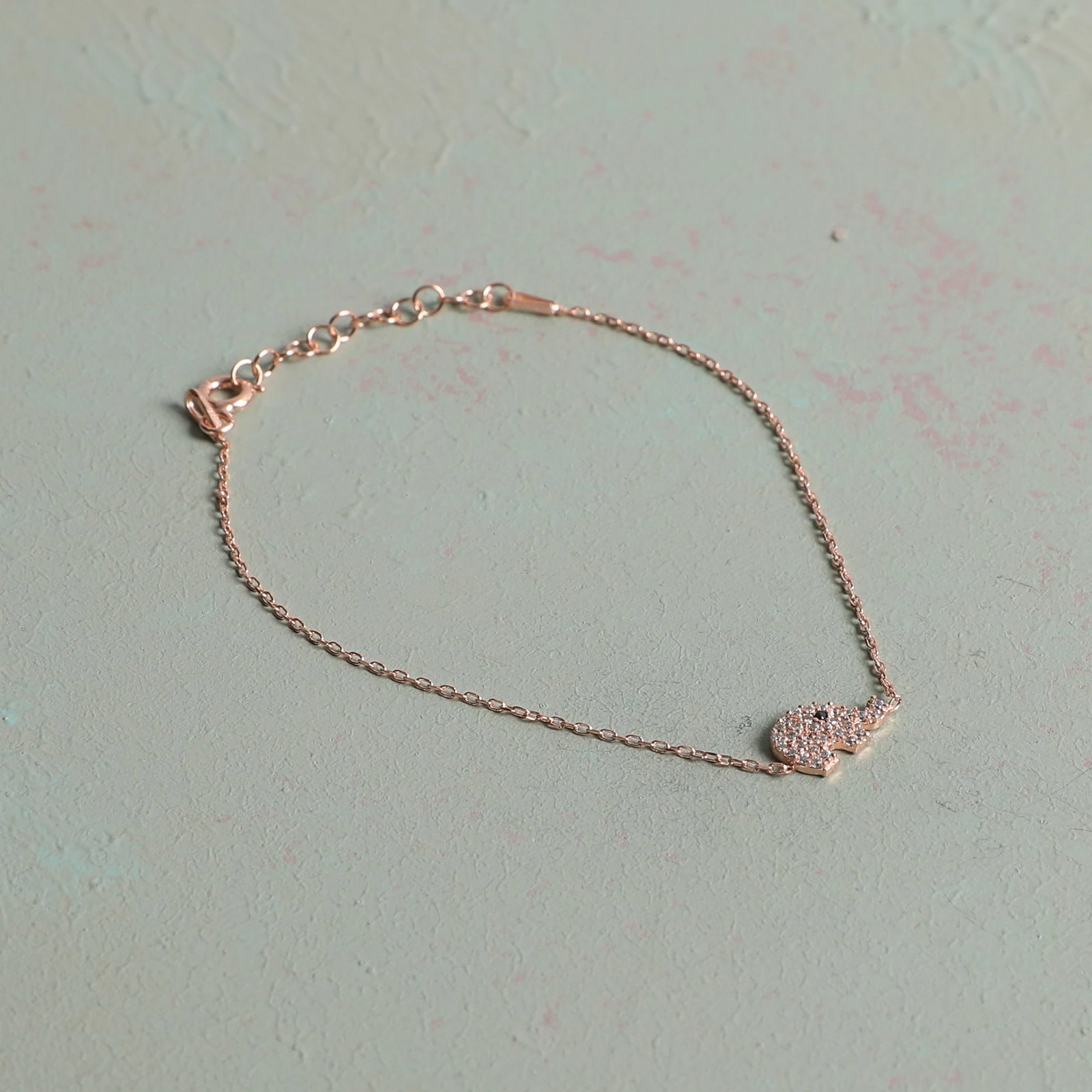 Byzylyk argjendi, ngjyrë rozë e artë, Jumeon, 10280FİL