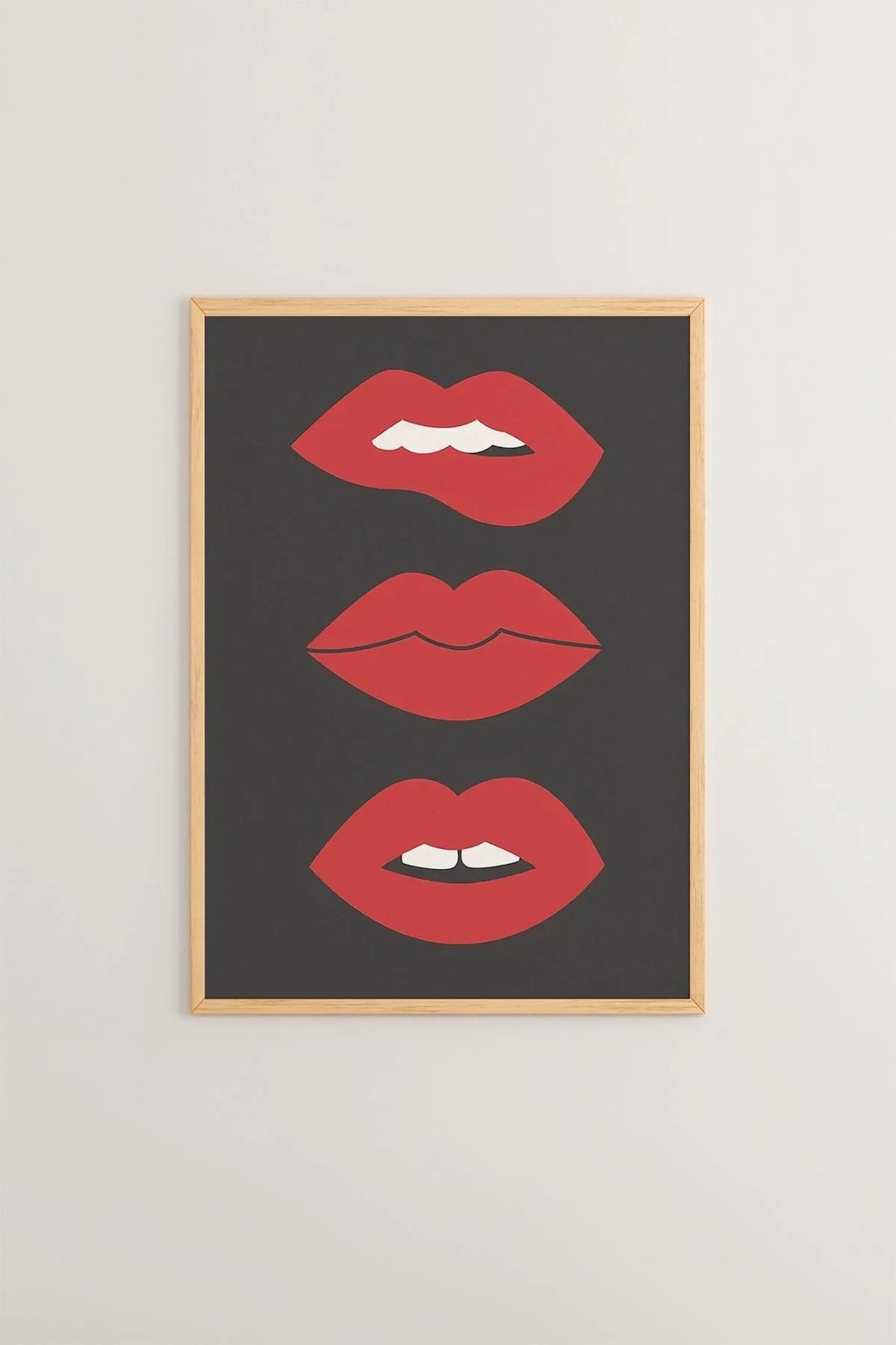 Pikturë dekorative me kornizë (3 copë), Wallity, Ersy3Ham10