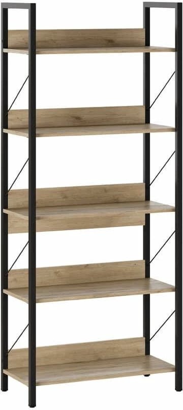 Raft librash Hanah Home, Ktp-850-Ff-1, ngjyrë lisi