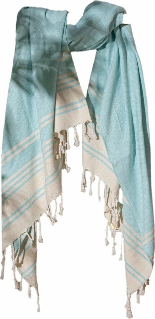 Peshqir plazhi fouta, ngjyrë mente, New Diamond, Mijölnir