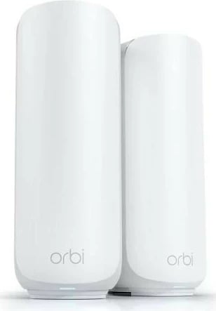 Sistem mesh Netgear Orbi RBE372, Wi-Fi 7, 2 elemente, i bardhë