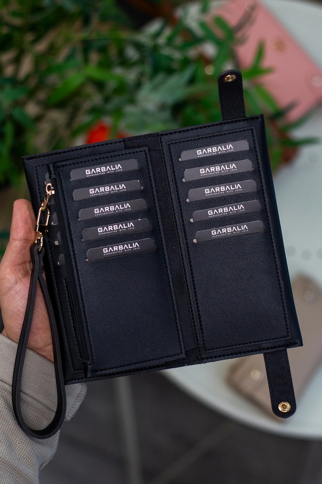 Portofol për gra, Zoozie Bags, Tiran, i zi