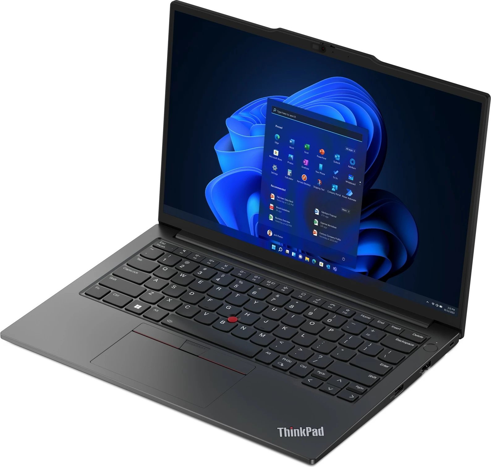 Laptop Lenovo ThinkPad E14, AMD Ryzen 5 PRO, 16 GB RAM, 512 GB SSD, Grafit i zi
