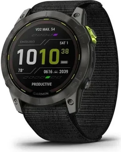 Smartwatch Garmin Enduro 2, 32GB, najlon, 1.4 inç, i zi