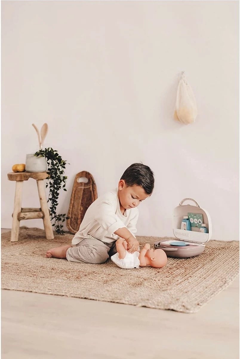 Set aksesorësh Baby Nurse Smoby 7600220367, për kujdesin e kukullave, shumëngjyrësh, 12 pjesë