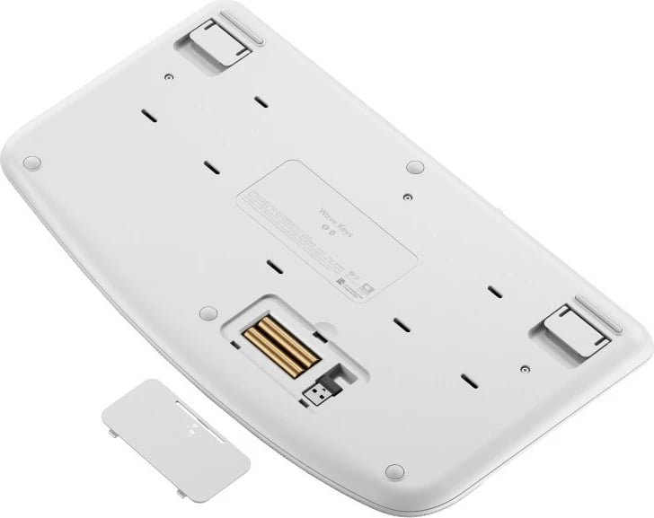 Tastierë ergonomike Logitech Wave Keys wireless, OFFWHITE