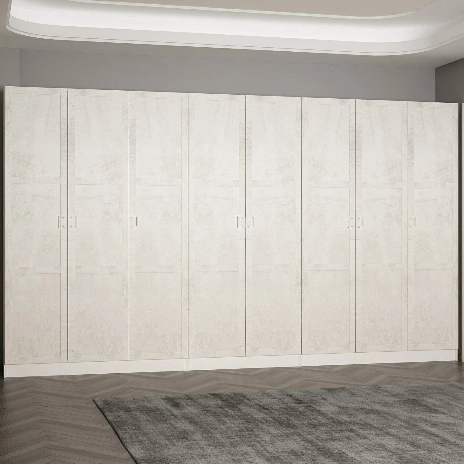 Stendë korridori Skye Decor, Noah, e bardhë, 360x210x35cm