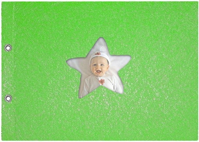 Libër mysafirësh pagëzimi NEXT 31x22cm, Jeshil